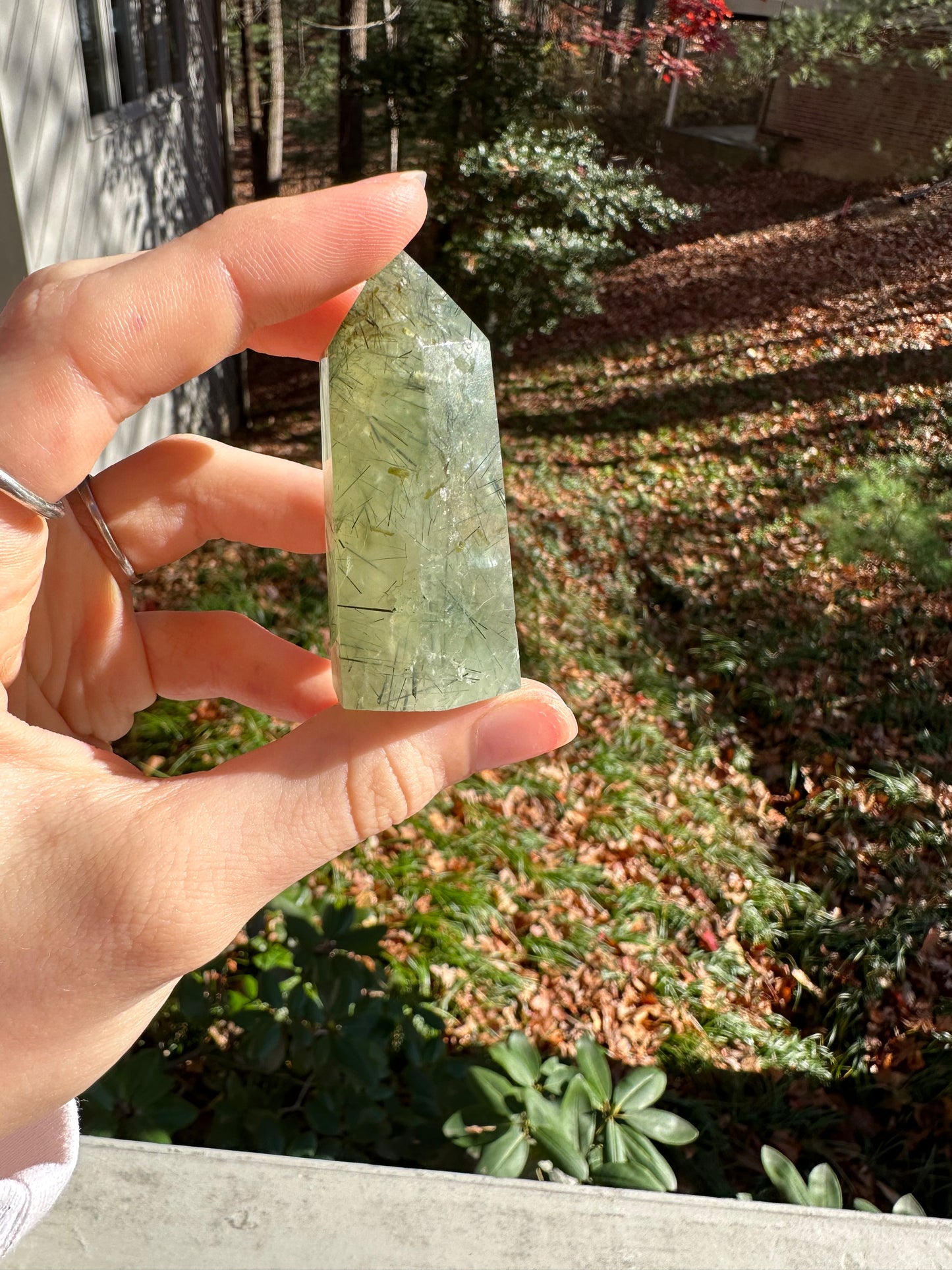 Prehnite tower #1