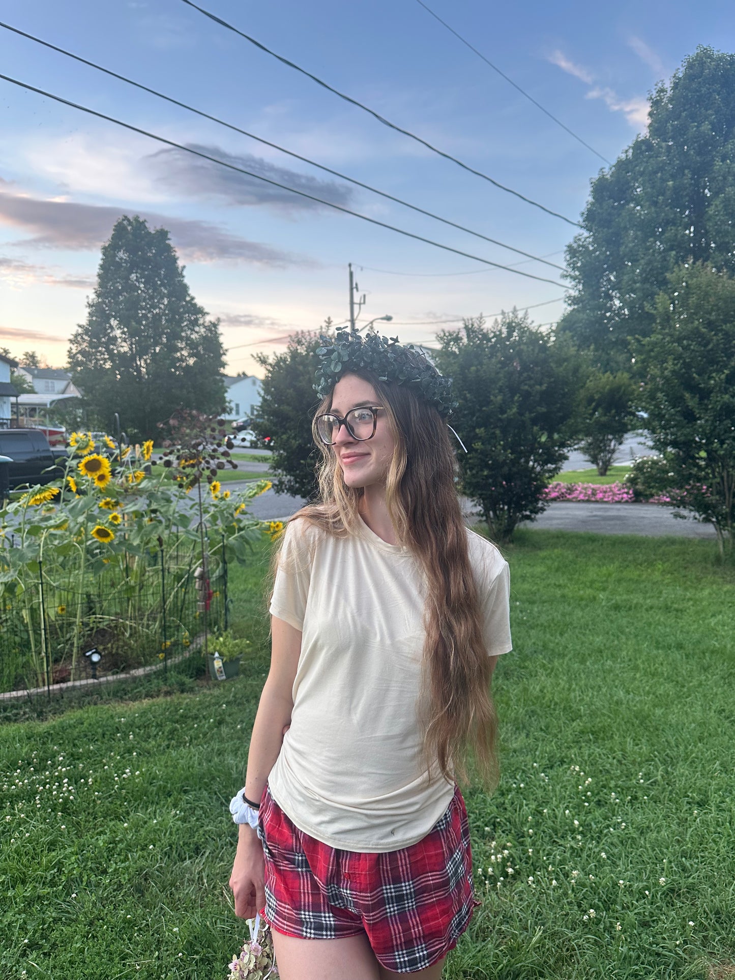 Eucalyptus Dried Flower Crown