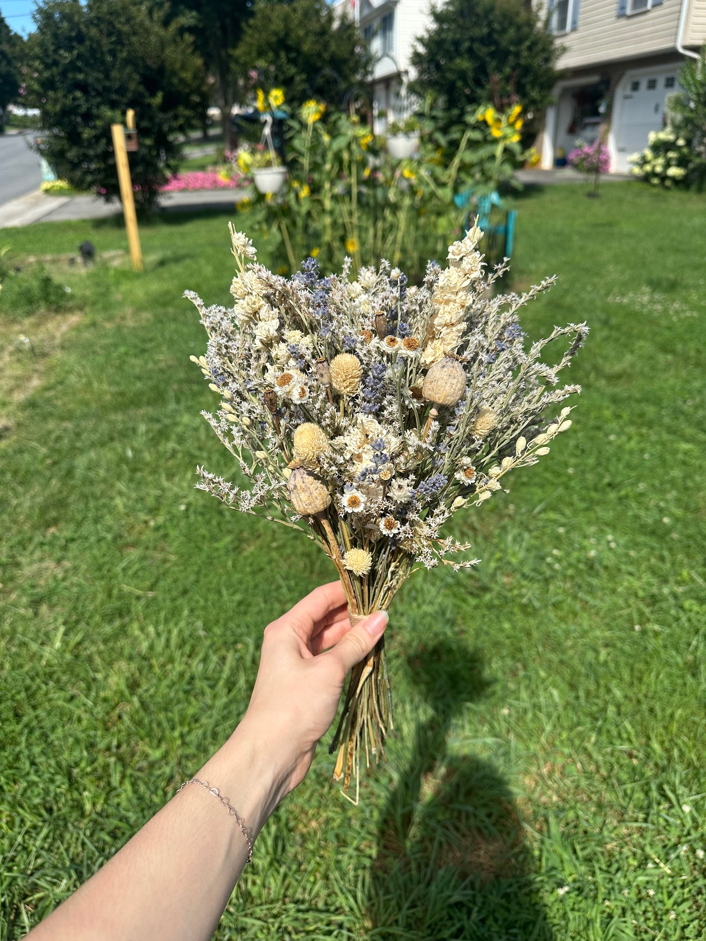 Lavender Fields Dried Flower Bouquet
