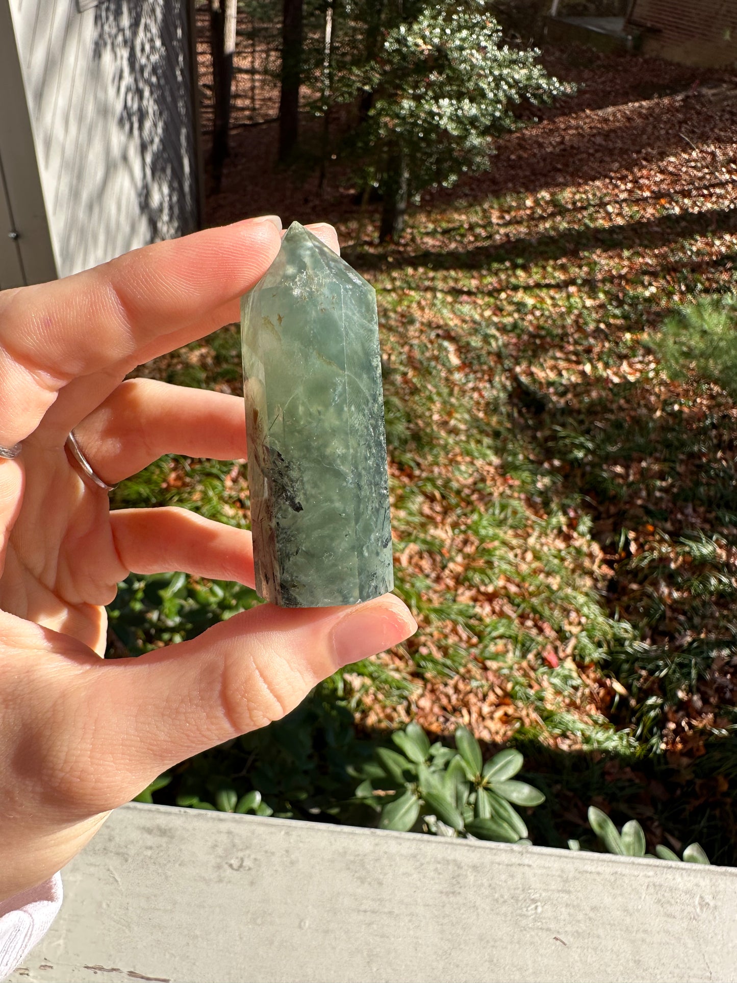 Prehnite tower #2
