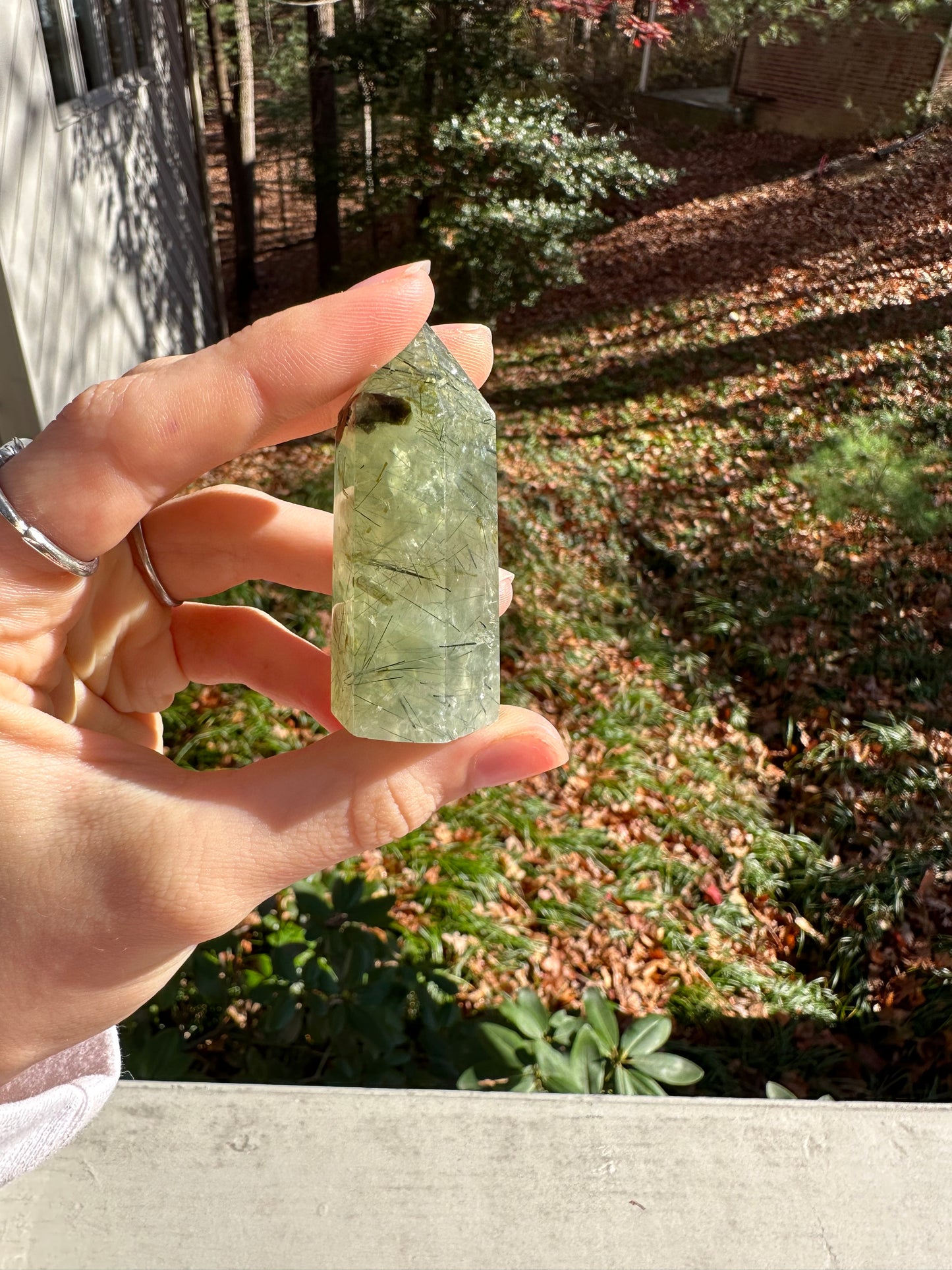 Prehnite tower #1
