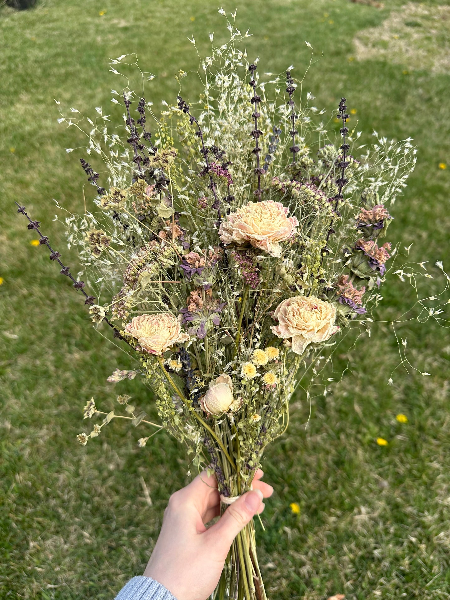 Spring Dried Flower Bouquet