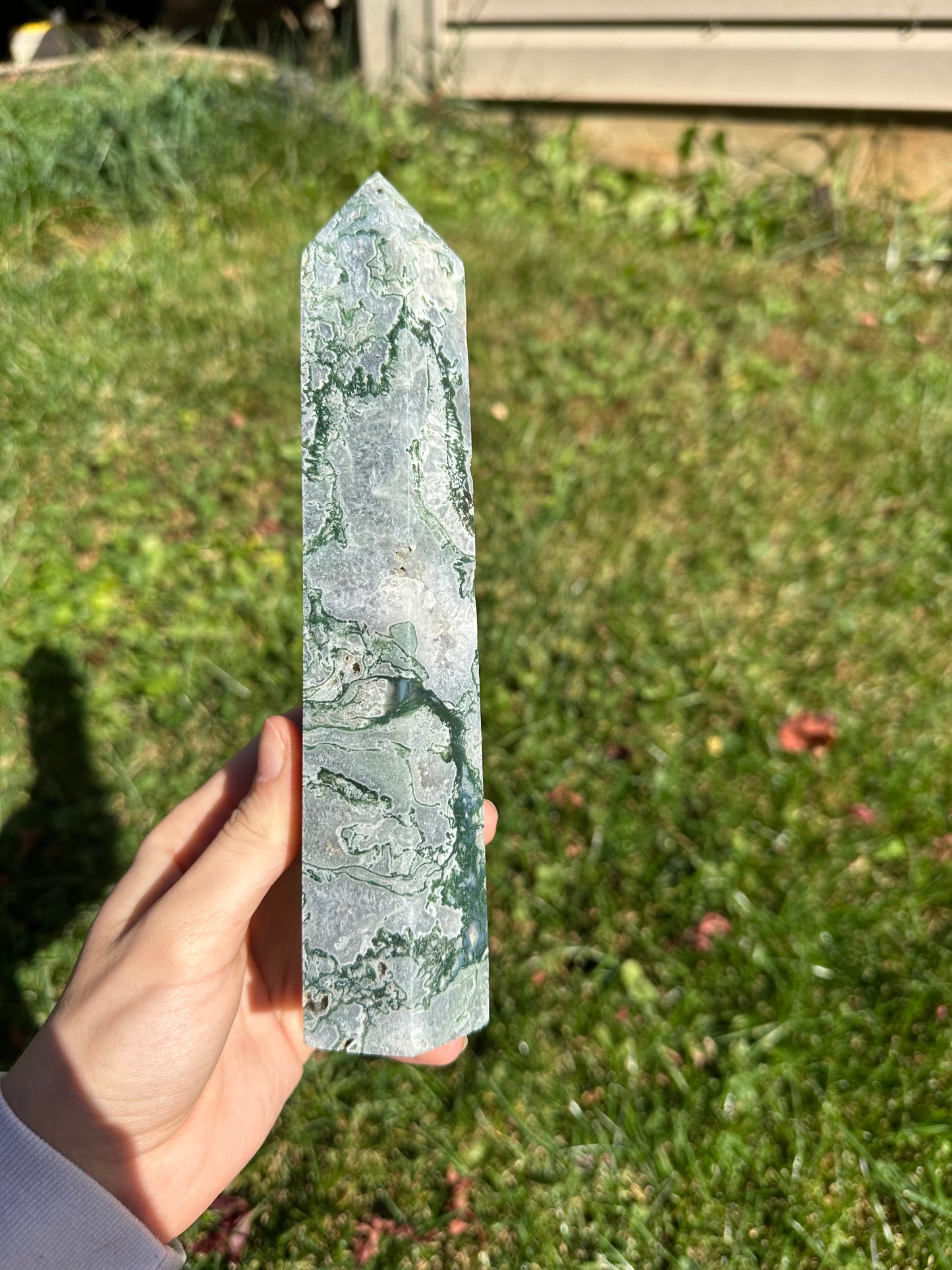 Moss Agate tower #1