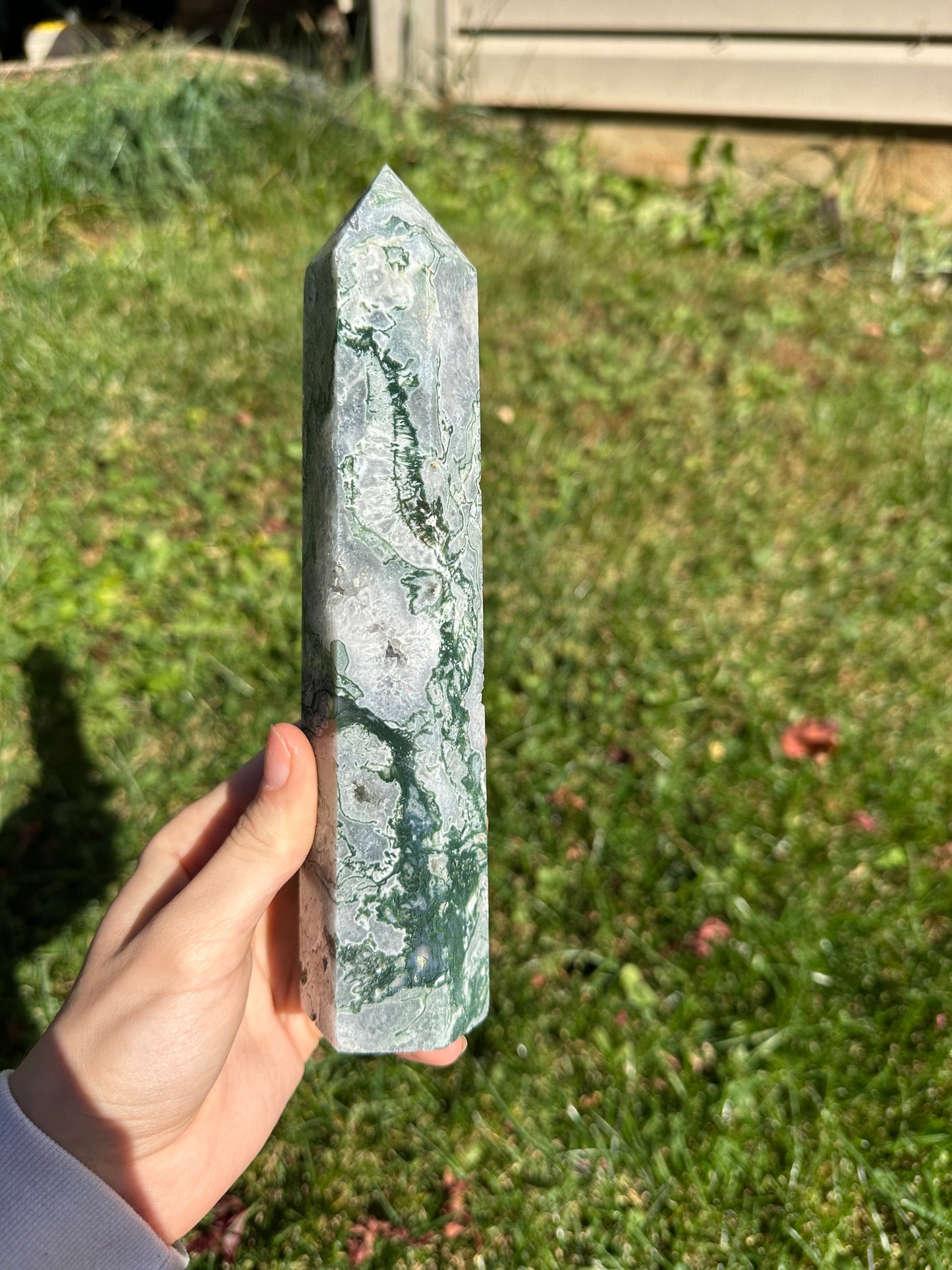 Moss Agate tower #1