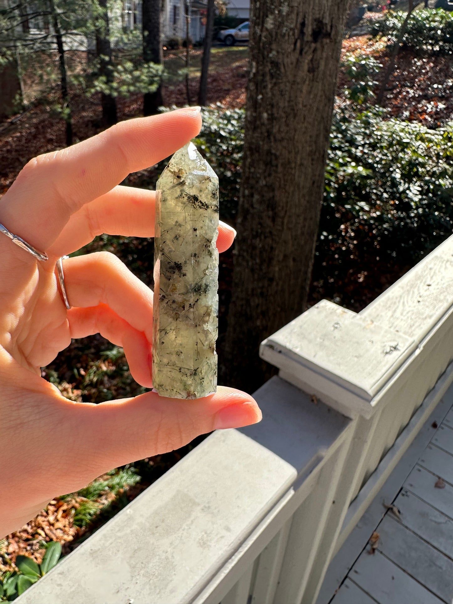 Prehnite tower #4