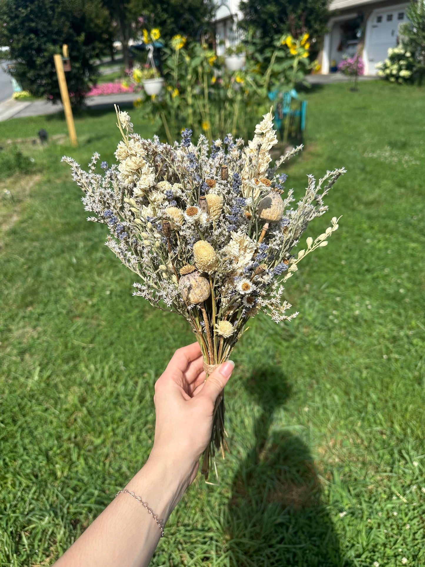 Lavender Fields Dried Flower Bouquet