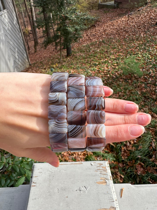 Agate bracelet