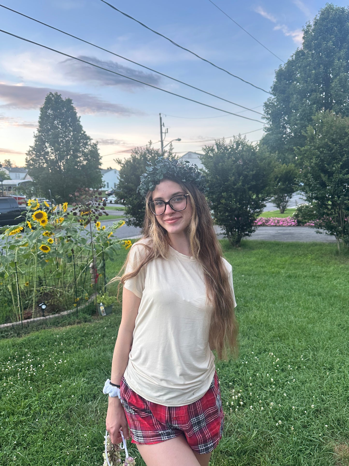 Eucalyptus Dried Flower Crown