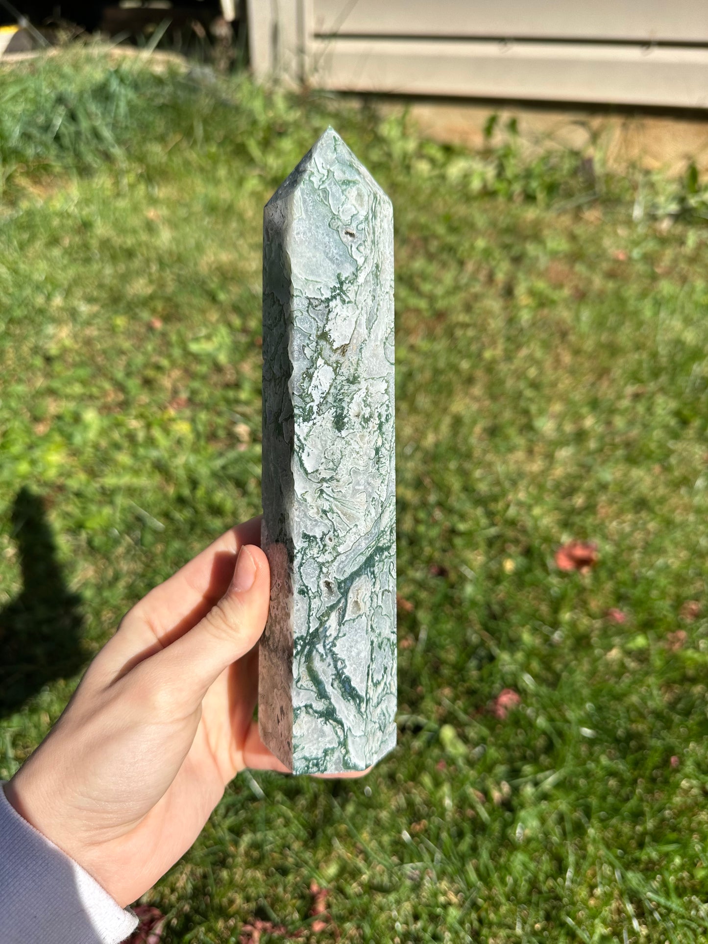 Moss Agate tower #1