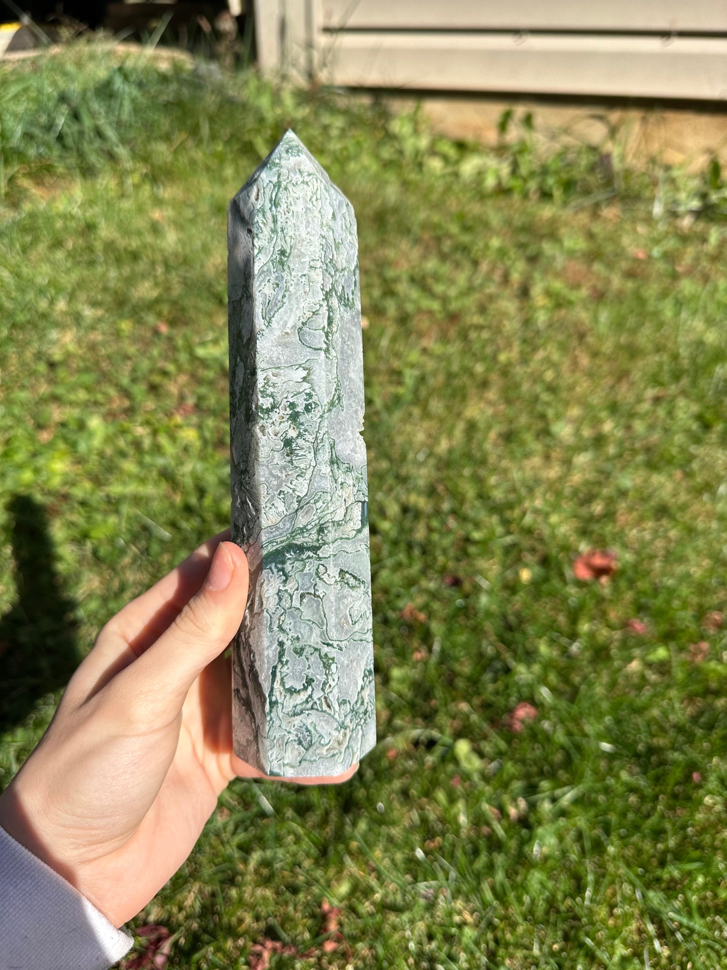 Moss Agate tower #1