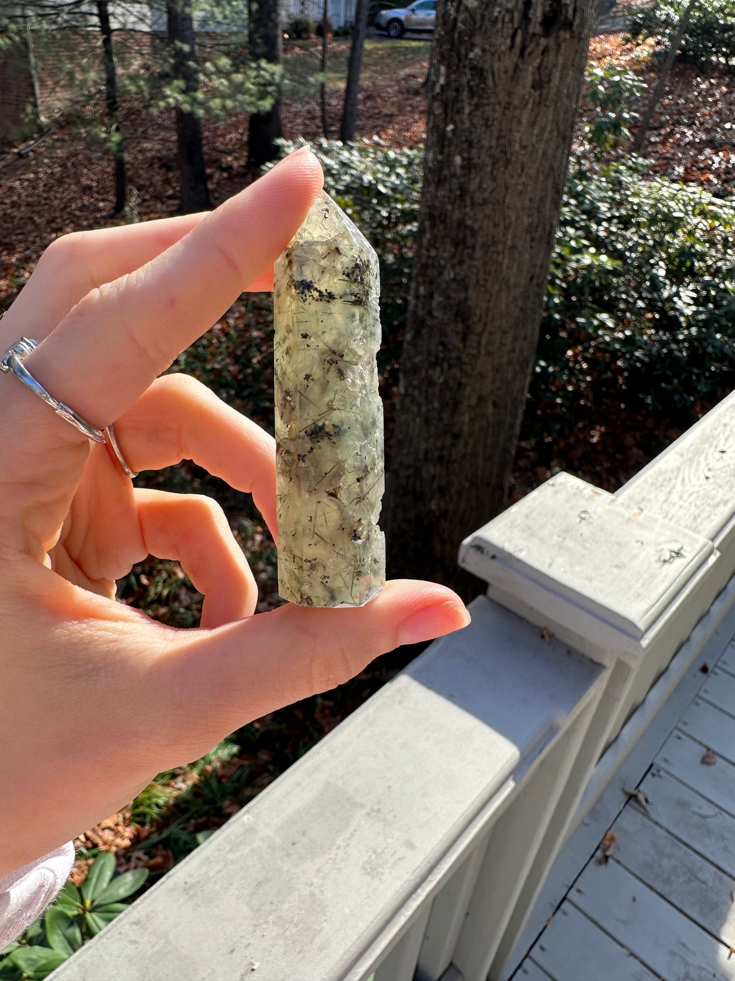Prehnite tower #4