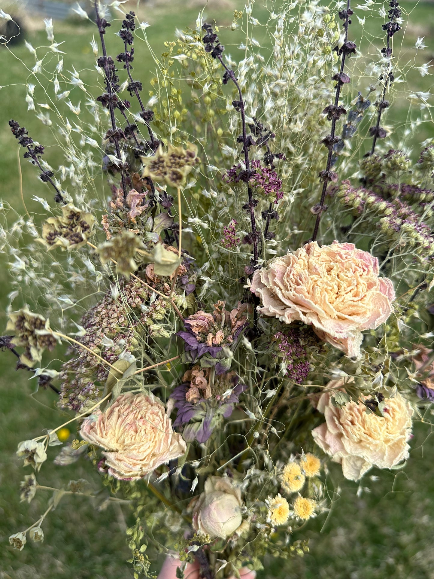 Spring Dried Flower Bouquet