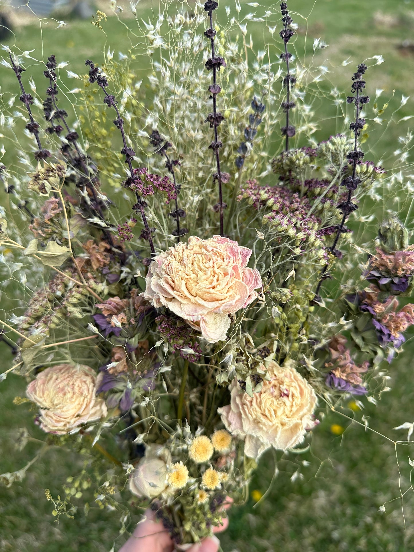 Spring Dried Flower Bouquet