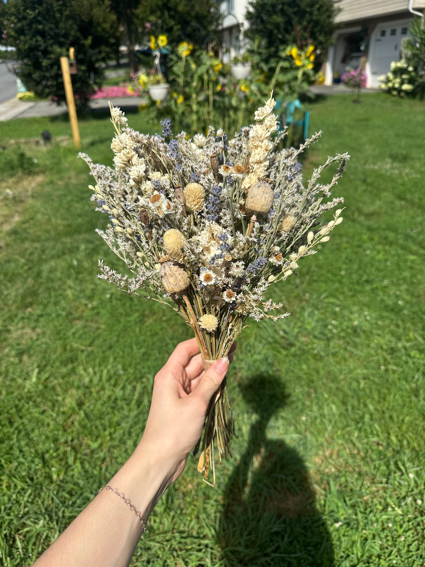 Lavender Fields Dried Flower Bouquet