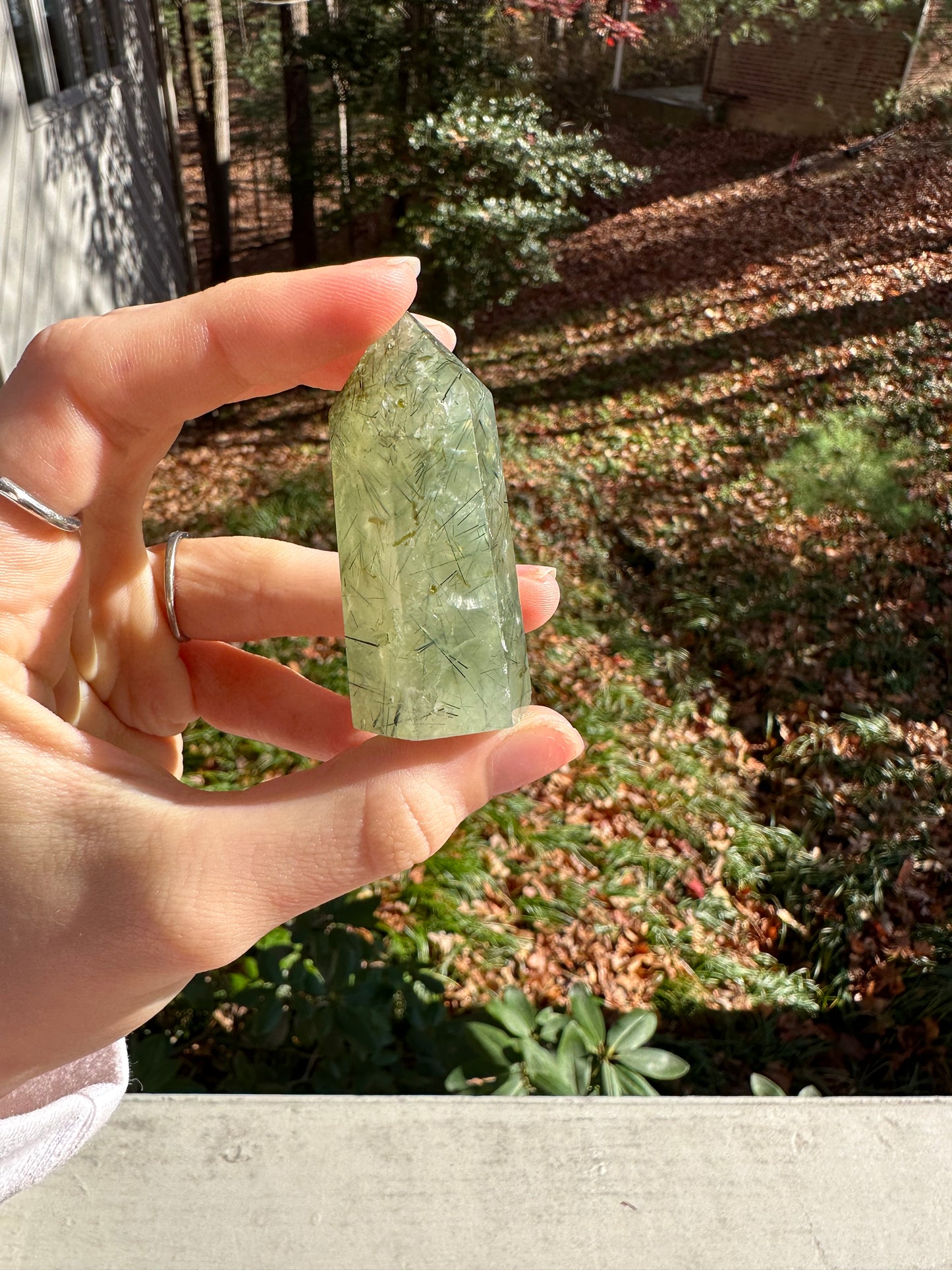 Prehnite tower #1