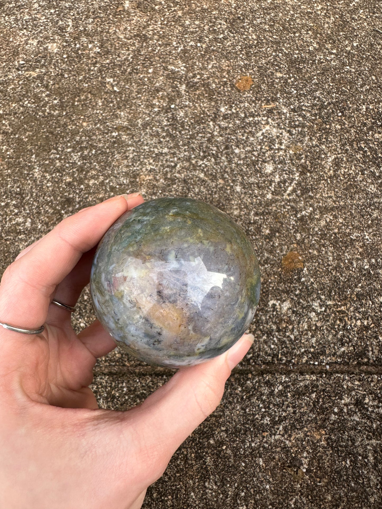 Ocean Jasper sphere #5