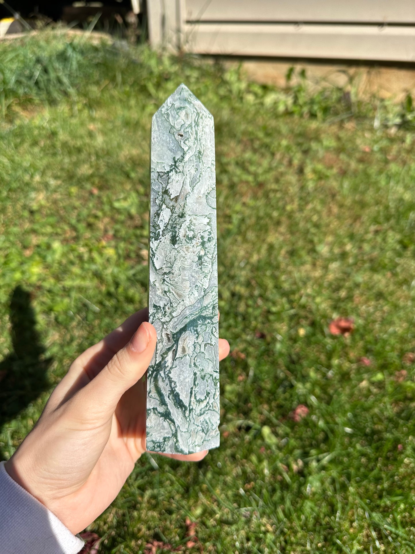 Moss Agate tower #1