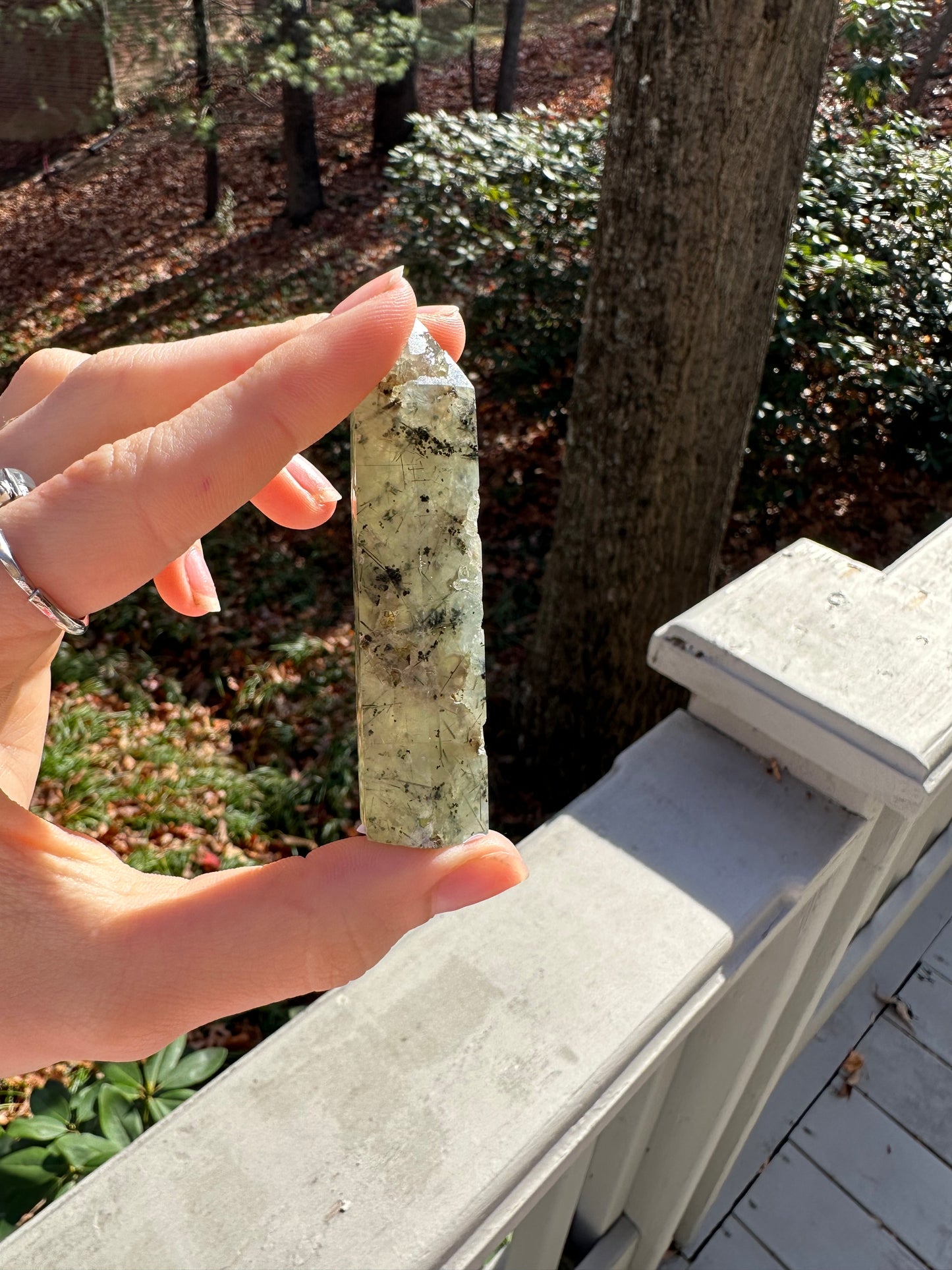 Prehnite tower #4