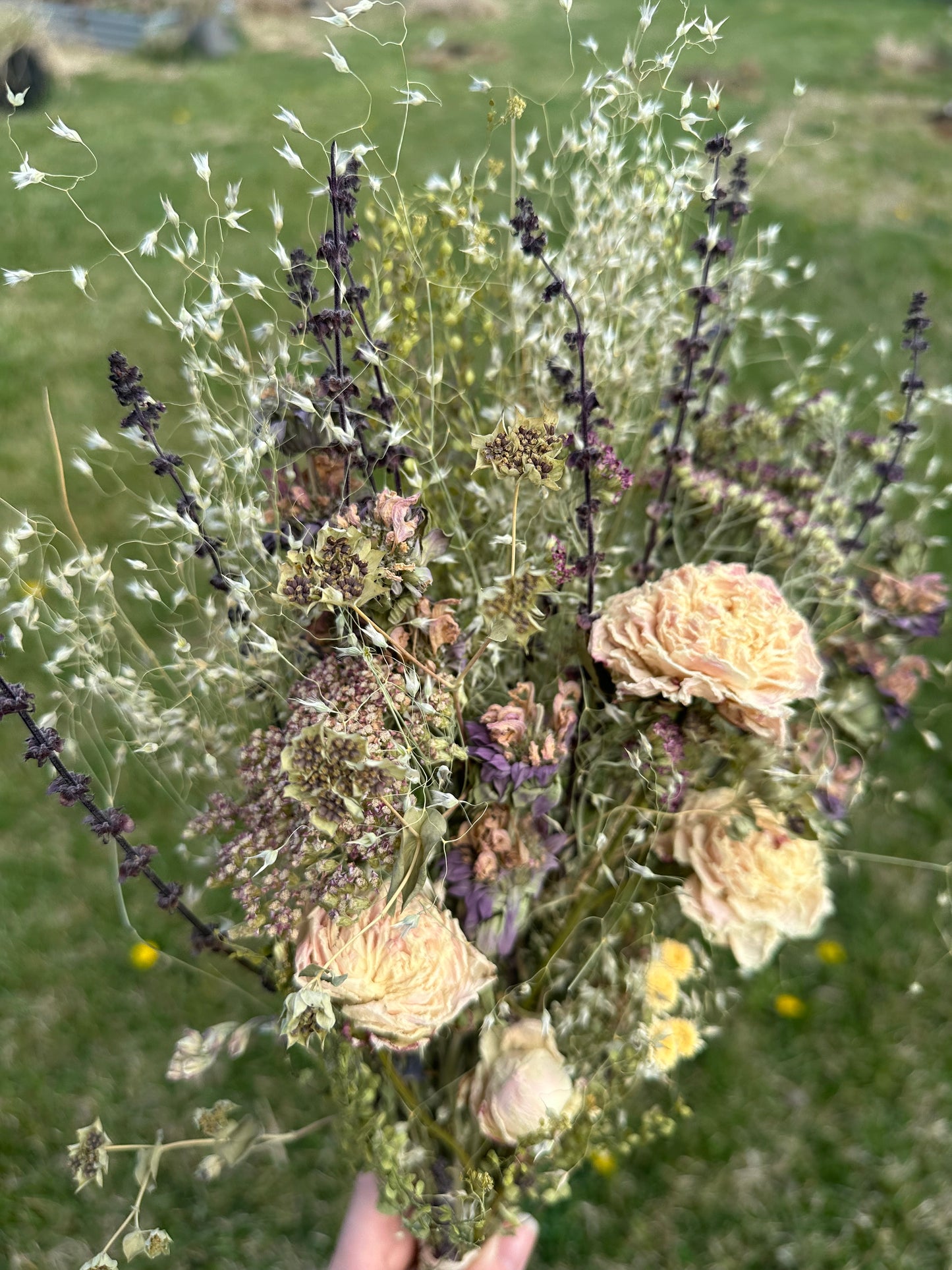 Spring Dried Flower Bouquet