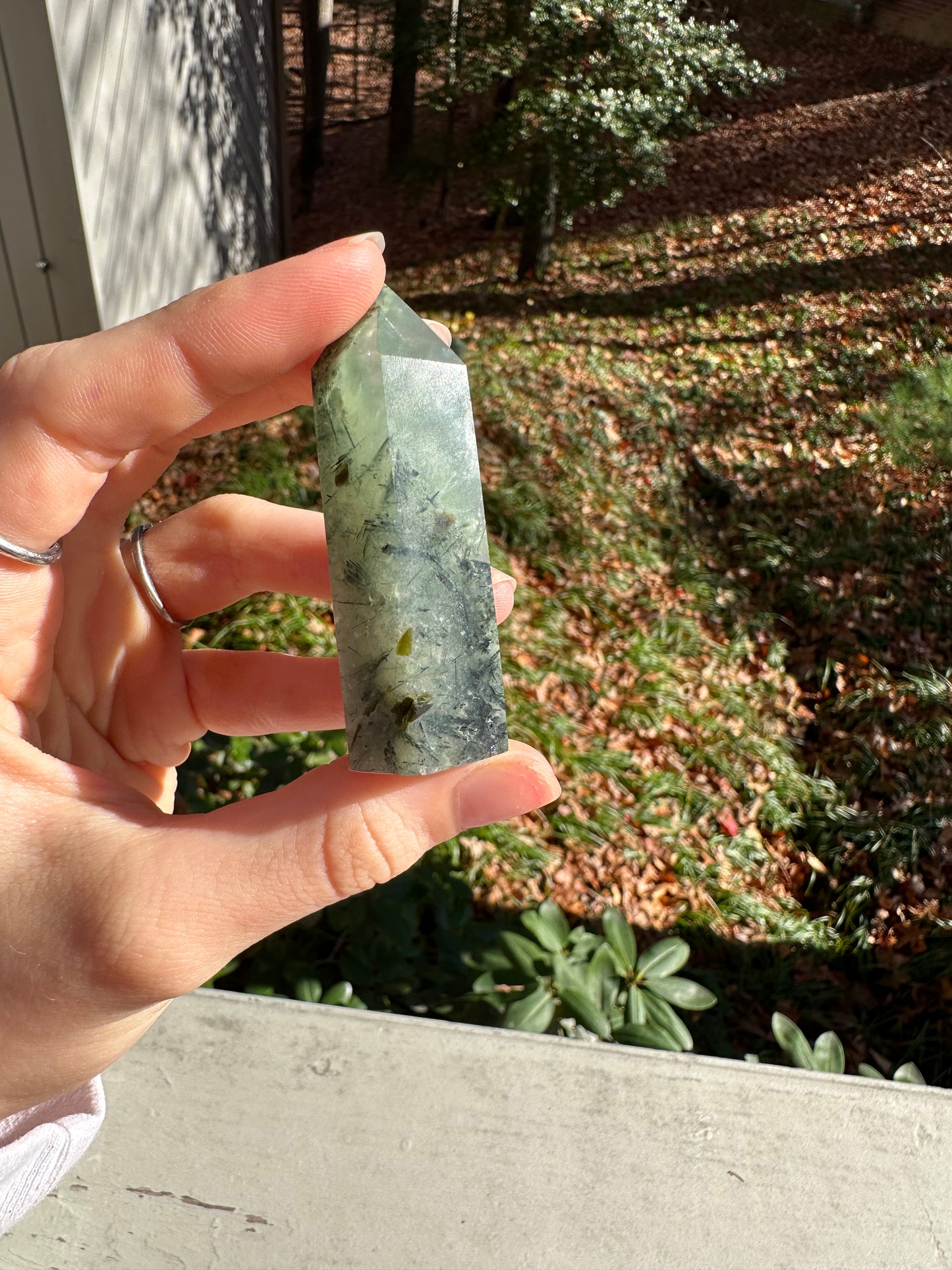Prehnite tower #2