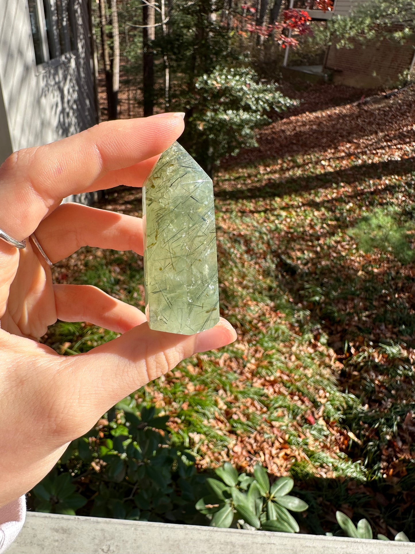 Prehnite tower #1